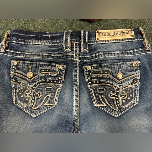 Rock Revival Dundee Easy Boot Jeans size 27 - Picture 4 of 7